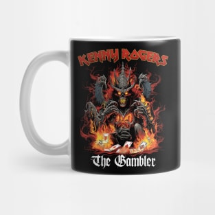 - The Gambler - Vintage 80s Rock Style Mug